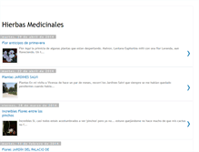 Tablet Screenshot of hierbasmedicinales123.blogspot.com