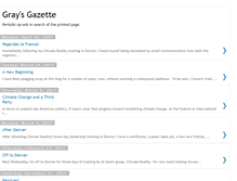 Tablet Screenshot of graysgazette.blogspot.com