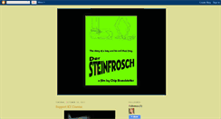 Desktop Screenshot of dersteinfrosch.blogspot.com