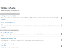 Tablet Screenshot of cubavaradero.blogspot.com