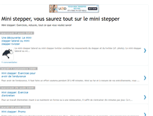 Tablet Screenshot of mini-stepper.blogspot.com