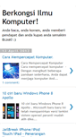 Mobile Screenshot of infokomputermalaysia.blogspot.com