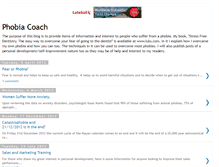 Tablet Screenshot of phobiacoach.blogspot.com