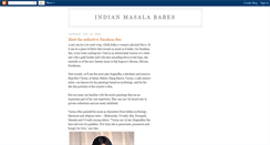 Desktop Screenshot of indianmasalababe.blogspot.com