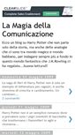 Mobile Screenshot of magiacomunicazione.blogspot.com