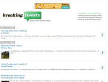Tablet Screenshot of breakingtweets.blogspot.com