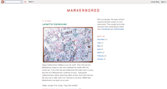 Desktop Screenshot of markerbored.blogspot.com