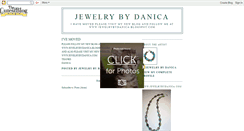 Desktop Screenshot of jewelrydesignsbydanica.blogspot.com