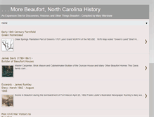 Tablet Screenshot of morebeauforthistory.blogspot.com