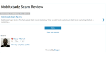 Tablet Screenshot of mobitxtadzscamreview.blogspot.com