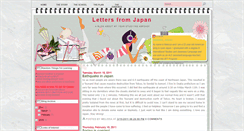 Desktop Screenshot of melissa-lettersfromjapan.blogspot.com