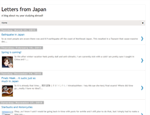 Tablet Screenshot of melissa-lettersfromjapan.blogspot.com