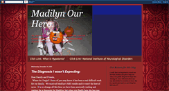 Desktop Screenshot of madilynourhero.blogspot.com