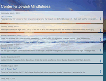 Tablet Screenshot of centerforjewishmindfulness.blogspot.com