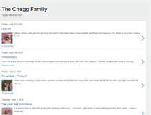 Tablet Screenshot of chuggfamily.blogspot.com