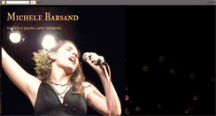 Desktop Screenshot of michelebarsand.blogspot.com