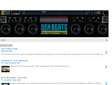 Tablet Screenshot of dexbeats.blogspot.com