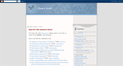 Desktop Screenshot of jqueryguild.blogspot.com