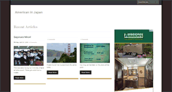 Desktop Screenshot of americaninjapan.blogspot.com