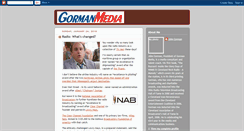 Desktop Screenshot of gormanmediablog.blogspot.com
