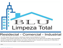 Tablet Screenshot of limpezadetelhadosblumenau.blogspot.com