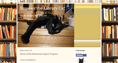 Desktop Screenshot of library-cat.blogspot.com