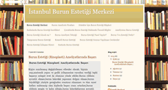 Desktop Screenshot of istanbul-burun-estetik.blogspot.com