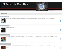 Tablet Screenshot of manrayescueladefotografia.blogspot.com