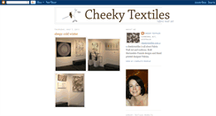 Desktop Screenshot of cheekytextiles.blogspot.com