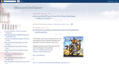 Desktop Screenshot of missouricitychatter.blogspot.com