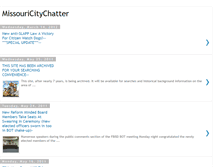 Tablet Screenshot of missouricitychatter.blogspot.com