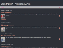 Tablet Screenshot of ellenpaxton-artist.blogspot.com