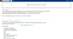 Desktop Screenshot of mojozcryptolife.blogspot.com