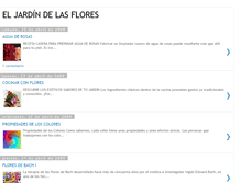 Tablet Screenshot of eljardindelasflores.blogspot.com