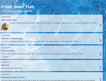 Tablet Screenshot of freshstarrfish.blogspot.com