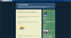 Desktop Screenshot of pangpages.blogspot.com