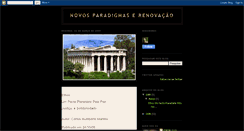 Desktop Screenshot of novosmodelosdepensamento.blogspot.com