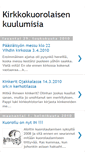 Mobile Screenshot of kirkkokuorossa.blogspot.com