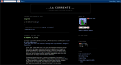 Desktop Screenshot of lacorrente.blogspot.com