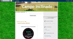 Desktop Screenshot of campoinclinado.blogspot.com