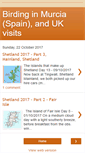 Mobile Screenshot of murciabirder.blogspot.com