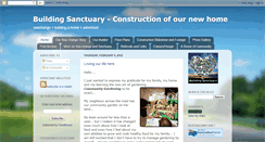 Desktop Screenshot of buildingsanctuary.blogspot.com