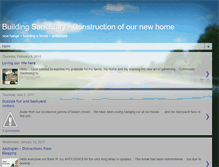 Tablet Screenshot of buildingsanctuary.blogspot.com