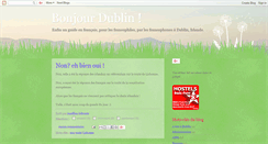 Desktop Screenshot of bonjourdublin.blogspot.com