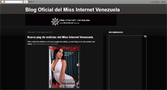 Desktop Screenshot of missinternetvenezuela.blogspot.com