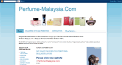 Desktop Screenshot of perfume-malaysia.blogspot.com