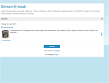 Tablet Screenshot of boersenprofitsystem.blogspot.com