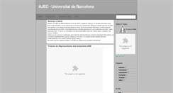 Desktop Screenshot of ajec-universitatdebarcelona.blogspot.com
