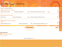 Tablet Screenshot of caminemosporcolombia2010.blogspot.com