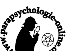 Tablet Screenshot of parapsychologieonline.blogspot.com